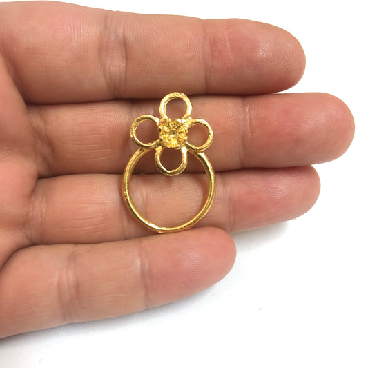 Vergoldeter Sternanhänger - 1