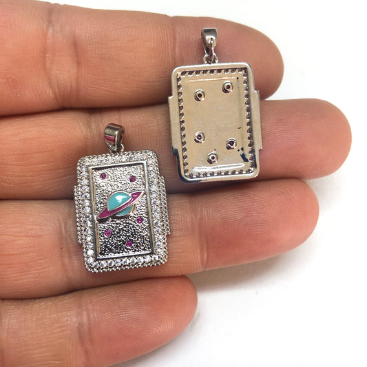 Çelik Tarot Kolye Ucu ''GEZEGEN''