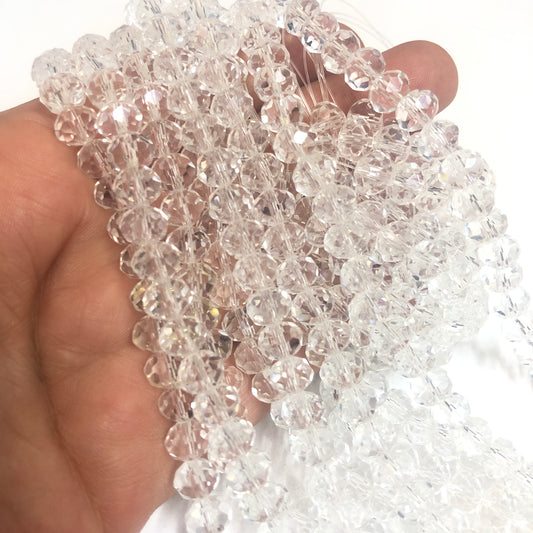 Crystal Bead, Chinese Crystal-8mm-9 (Glossy Cream)