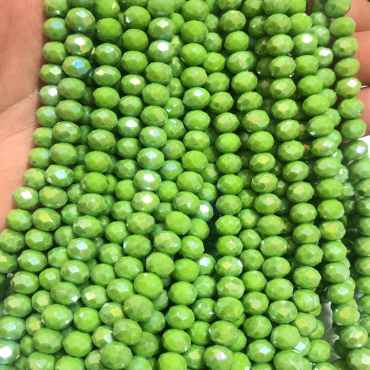 Crystal Beads, Chinese Crystal-8mm-30 Iced Janjan Blue