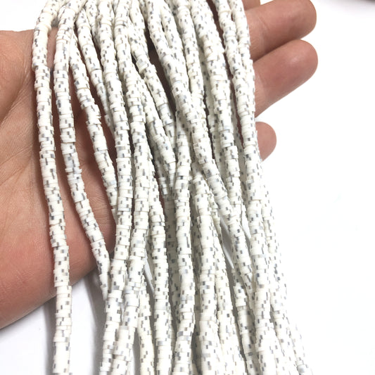 Polymer Clay Fimo 4mm - 18  Kırçıllı  Beyaz