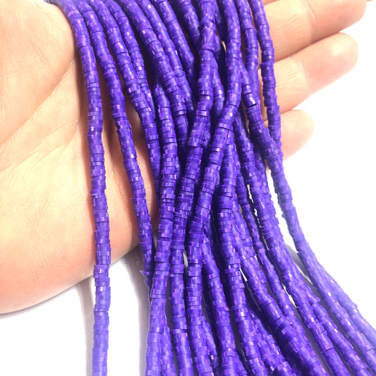 Polymer Clay Fimo 4mm - 16  Kırçıllı mor