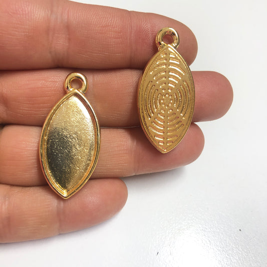 Vergoldete Manschette, vergoldetes Armband