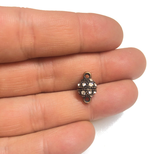 Taşlı Mıknatıs Kapama-8mm -Bakır