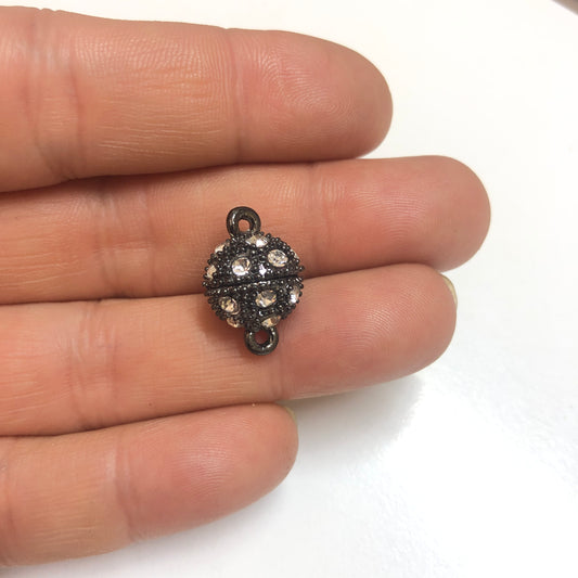 Taşlı Mıknatıs Kapama-12mm -Antrasit