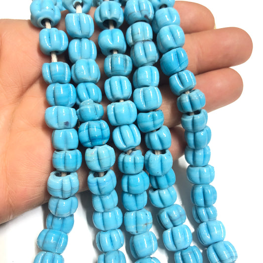 Makarna Bodrum Boncuğu - Açık Mavi