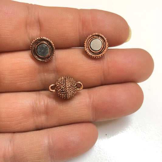 Top Mıknatıs Kapama-10mm -Bakır