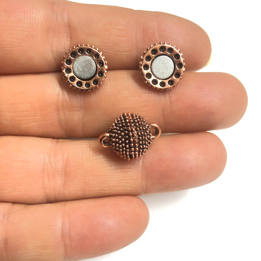 Top Mıknatıs Kapama-12mm -Bakır