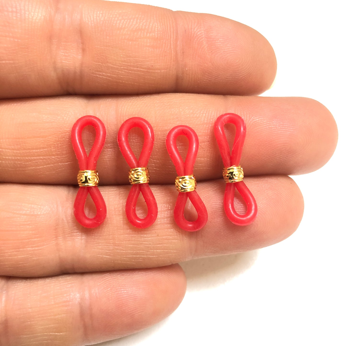 Gelber Brillenhalter - Gemischte Farbe, 10 Paar