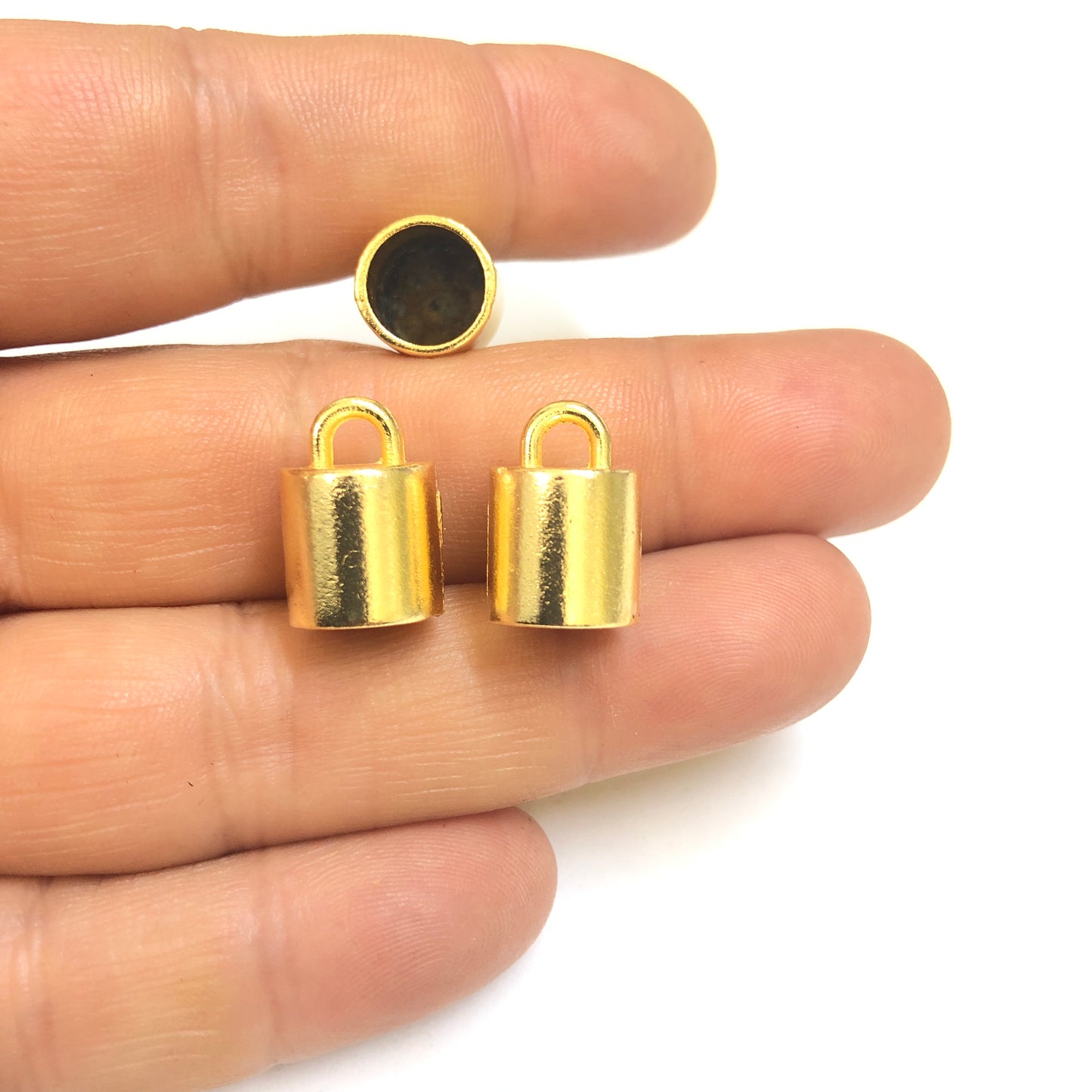 Altın Kaplama Kapsül Kapama -11x15mm