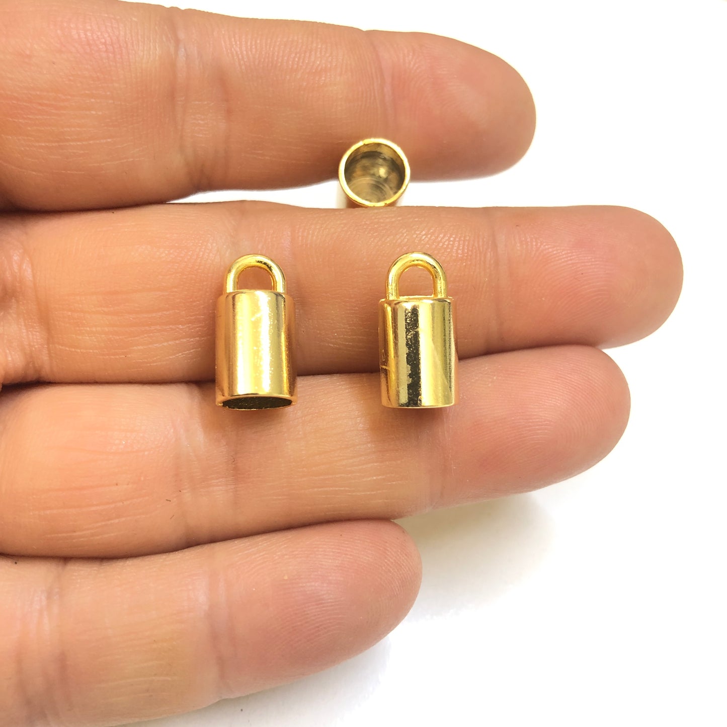 Altın Kaplama Kapsül Kapama - 8x15mm