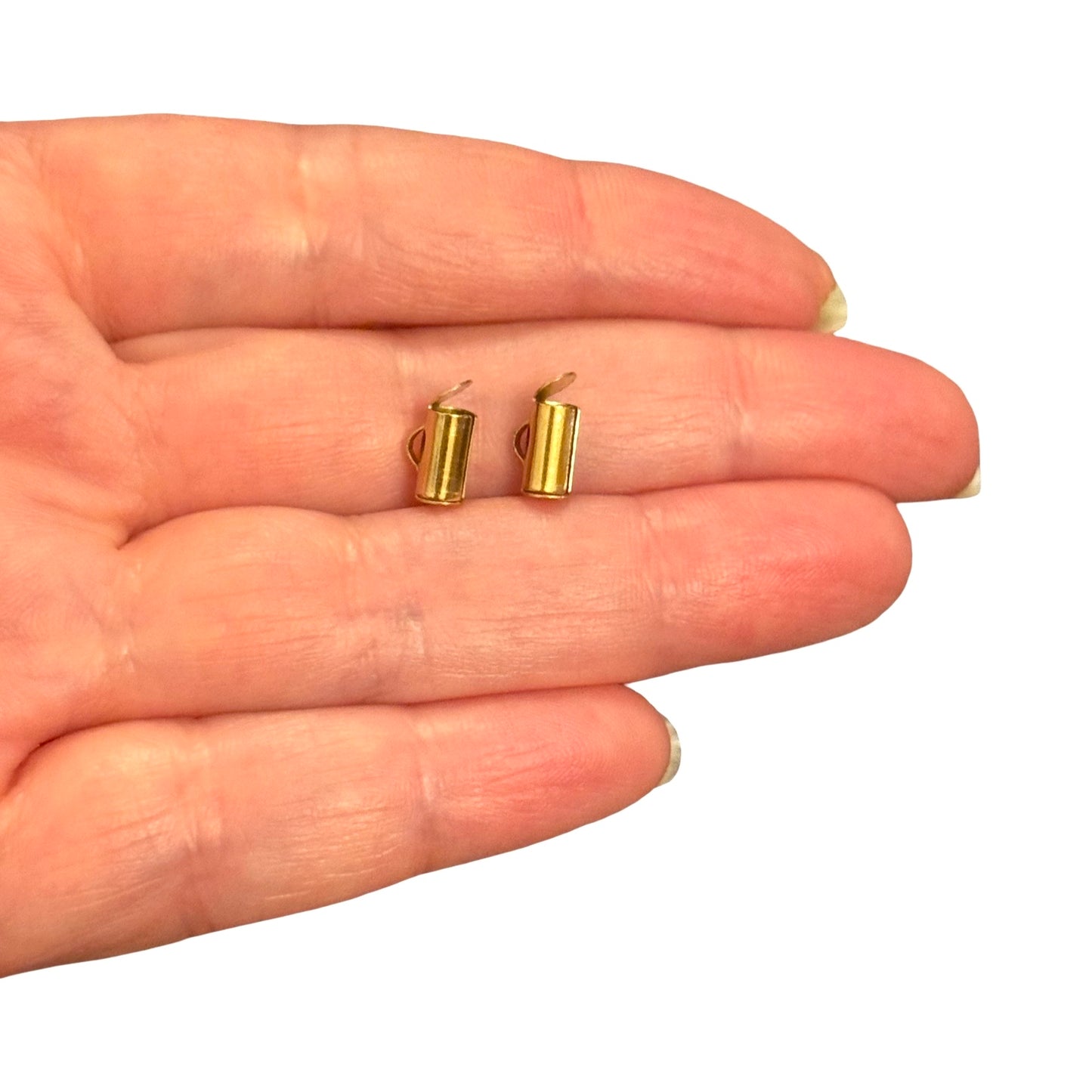 PVD Altın Kaplama Paslanmaz Çelik Korniş Kapama 8mm