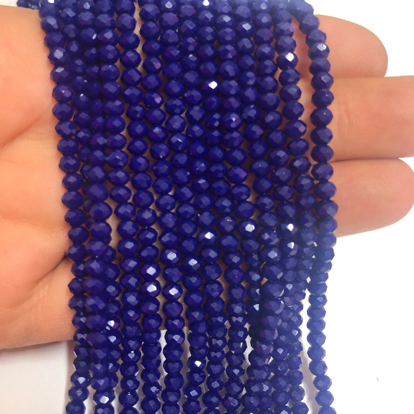 Kristal Boncuk, Çin Kristali-4mm - 57- Parlament