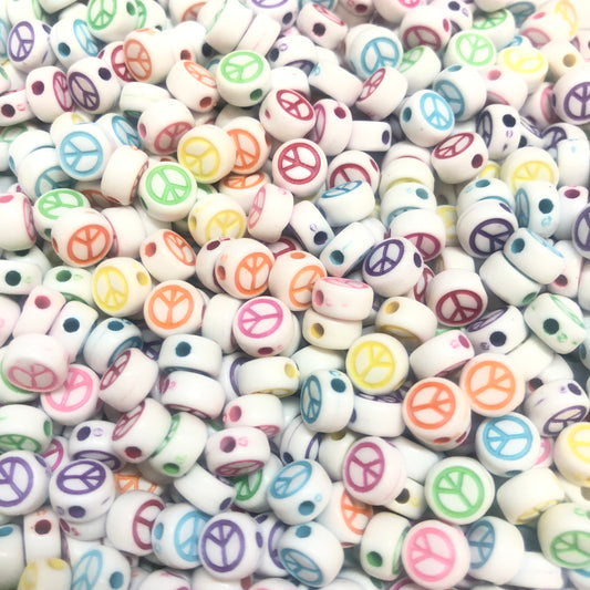 Akrilik Boncuk Barış İşareti (Peace)