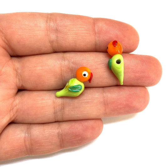 Murano Glass Rainbow Heart