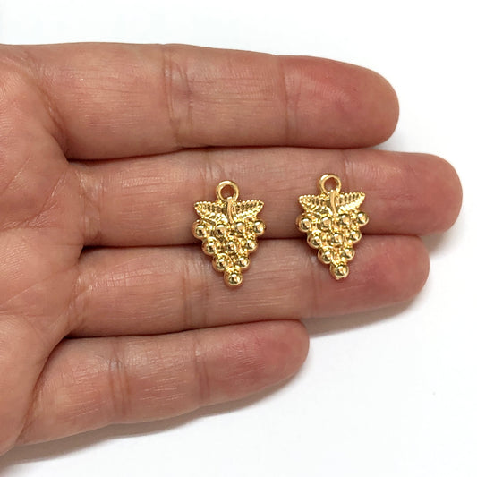 Altın Kaplama Üzüm Salkımı (Büyük)