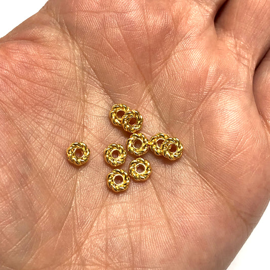 Altın Kaplama 6mm Burgulu Ara Aparat