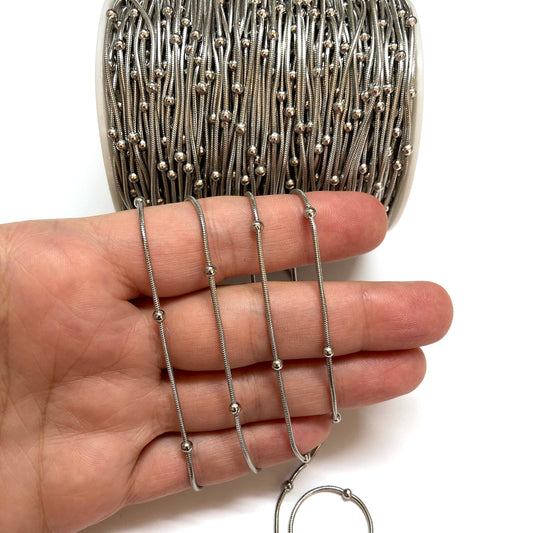 Çelik Toplu Yılan Zincir