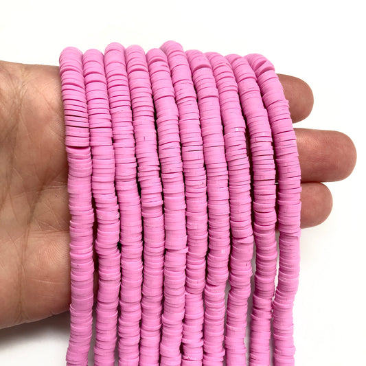 Polymer Clay 6 Fimo mm- 40 Pembe