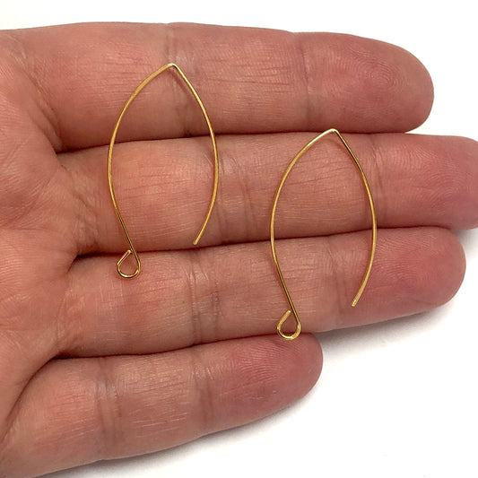 Gold Plated Earring Bracket