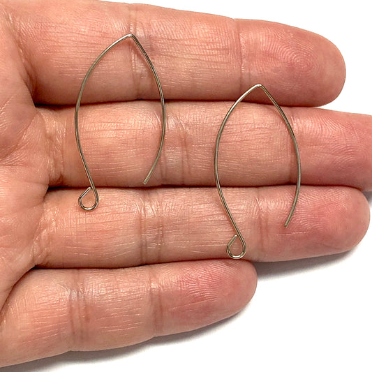 Rodyum Kaplama Yaprak Küpe Aparatı