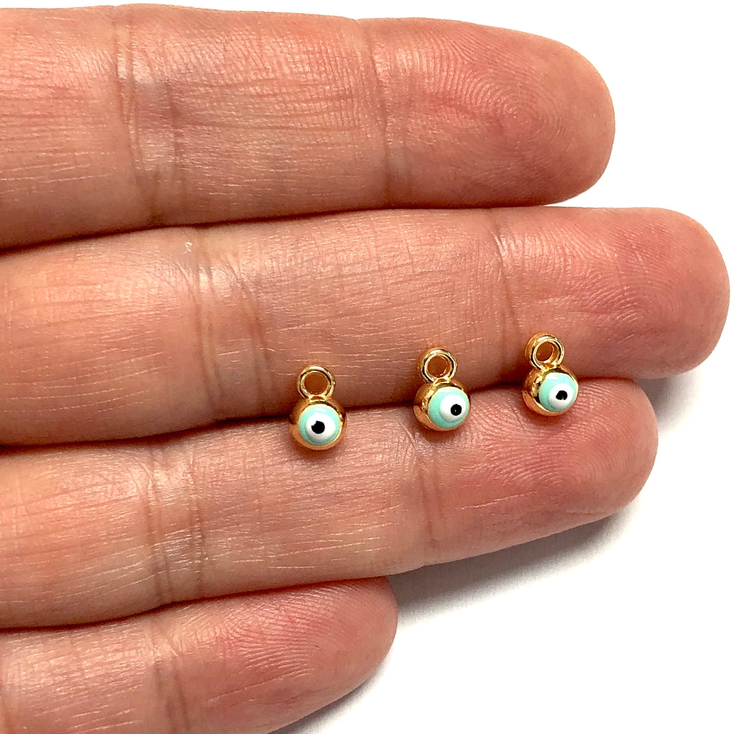 Gold Plated Large Size Colorful Zircon Stone Earring Apparatus