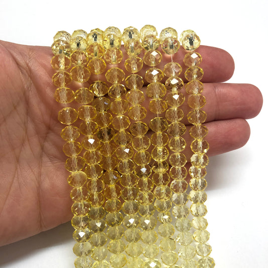 Kristallperlen, chinesischer Kristall, 8 mm, 30 Iced Janjan Blue