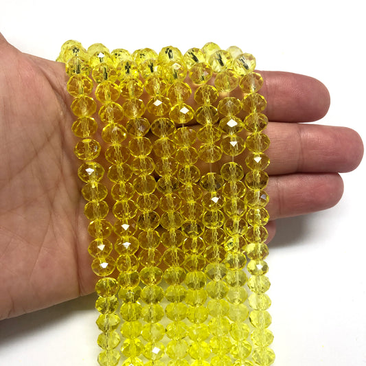 Kristallperlen, chinesischer Kristall, 8 mm, 30 Iced Janjan Blue