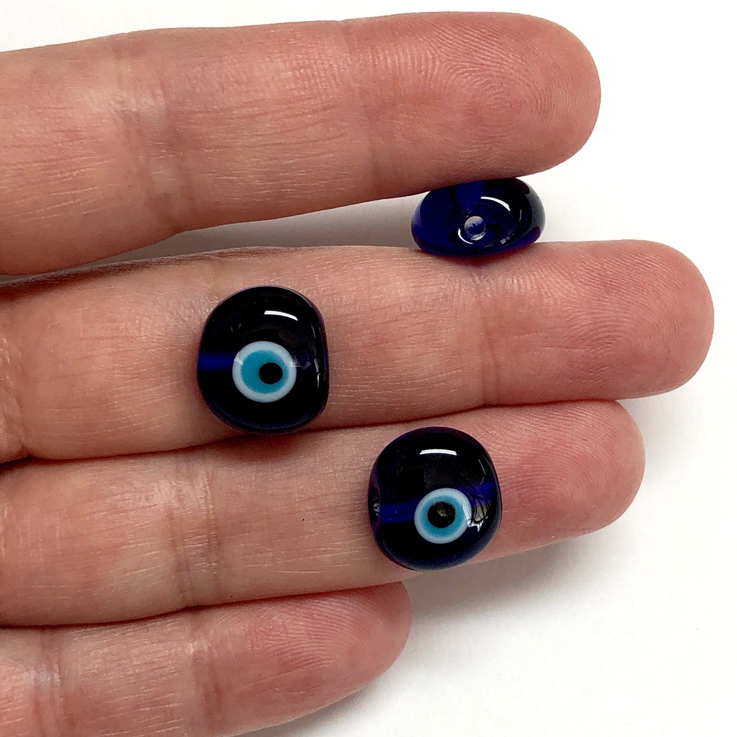 Muranoglas Evil Eye Bead 1 – Kobalt