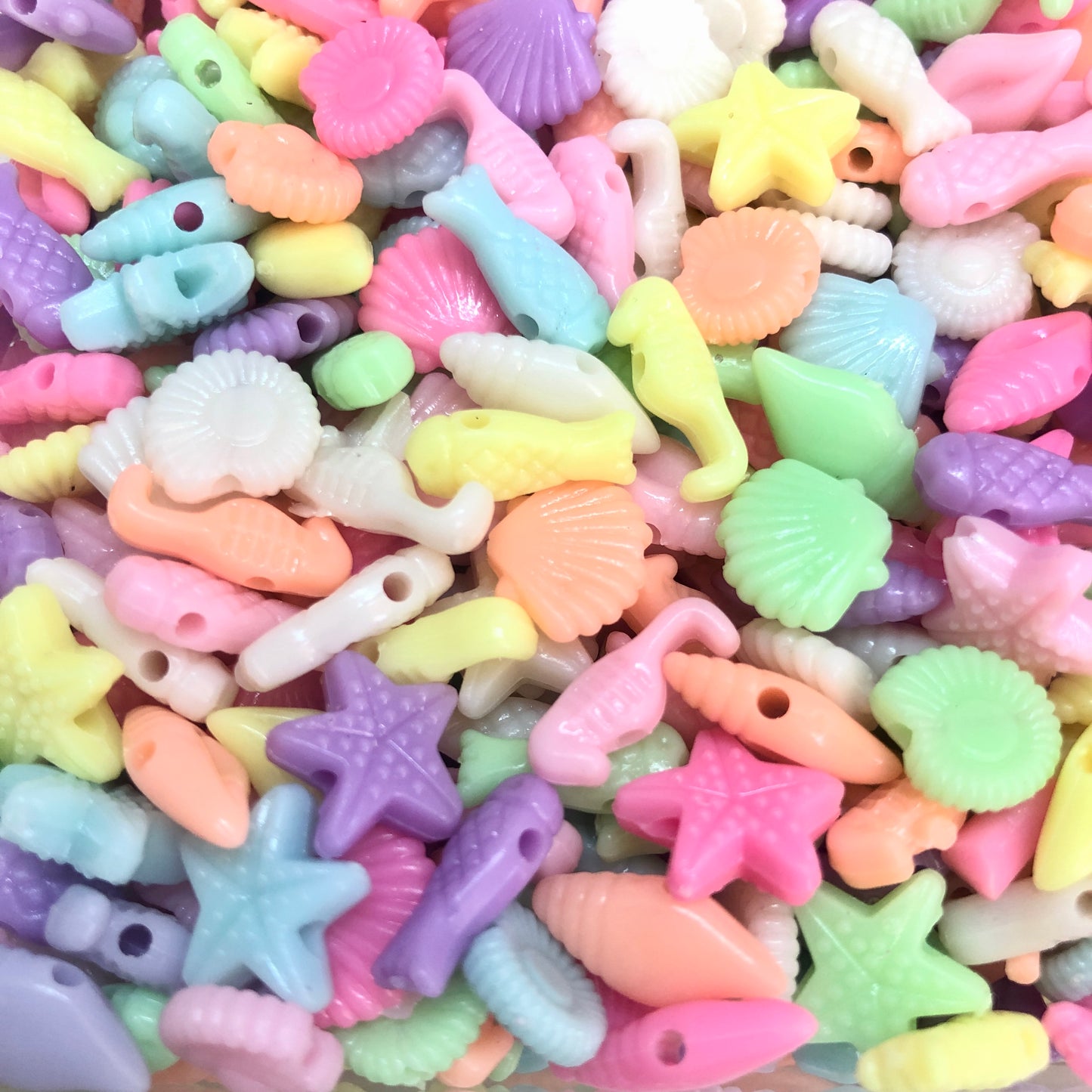 Akrilik Boncuk Karışık Deniz Ürünleri