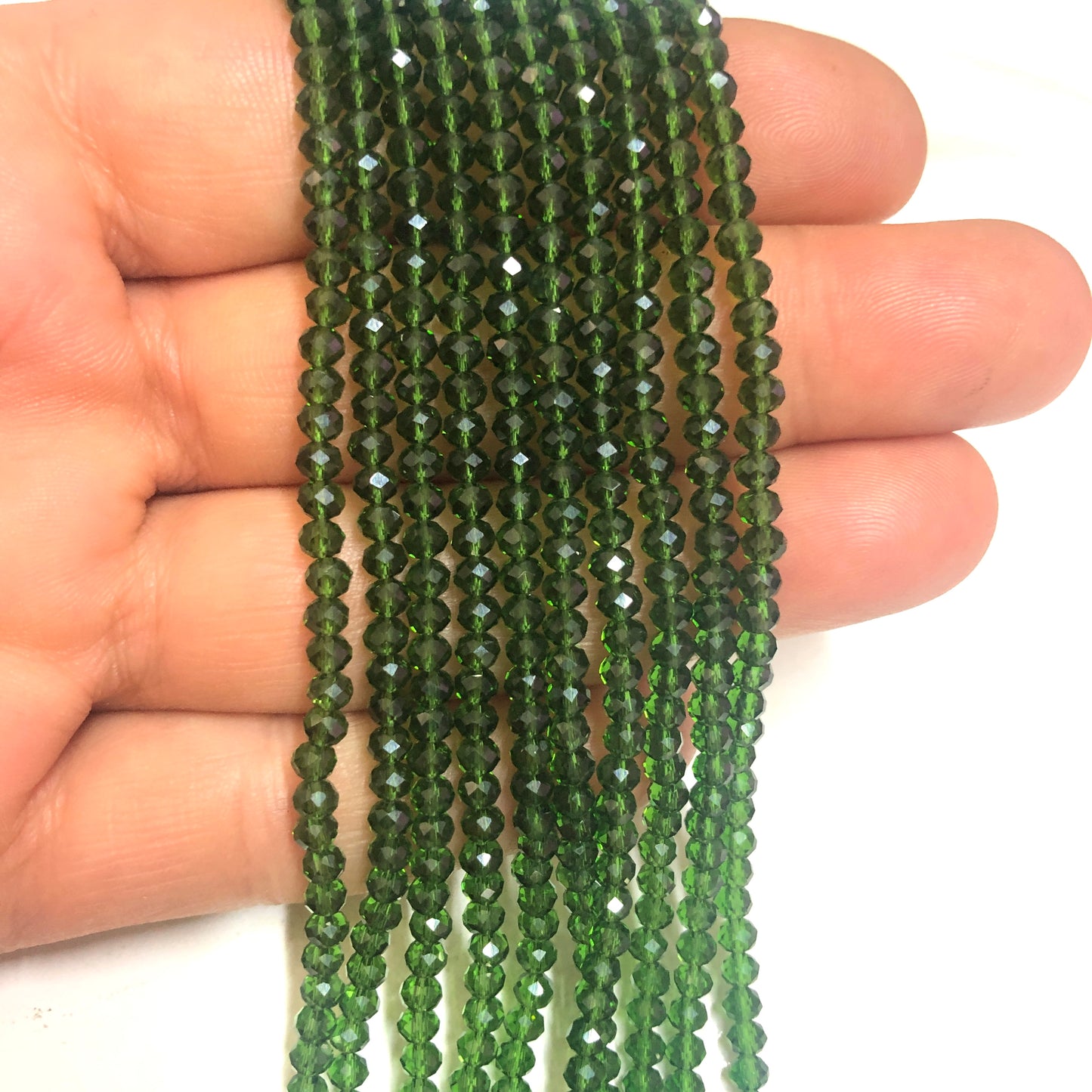 Crystal Bead, Chinese Crystal-3mm-41-Iced Nude