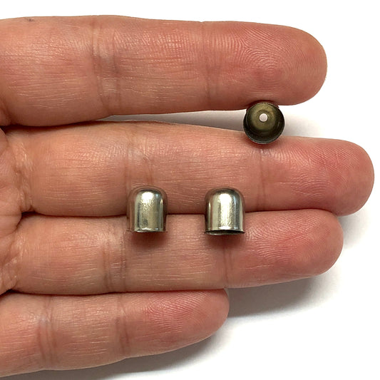 Kapselverschluss aus Nickel, 8 x 9 mm