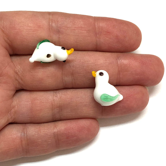 Murano Cam Kuş - Yeşil