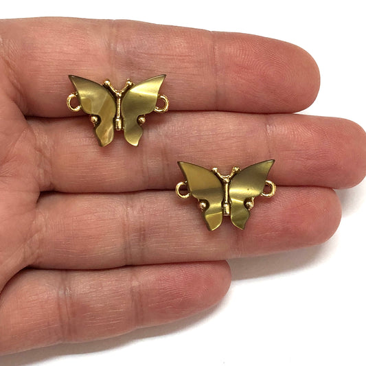 Altın Kaplama Kelebek Bileklik Aparatı - 5