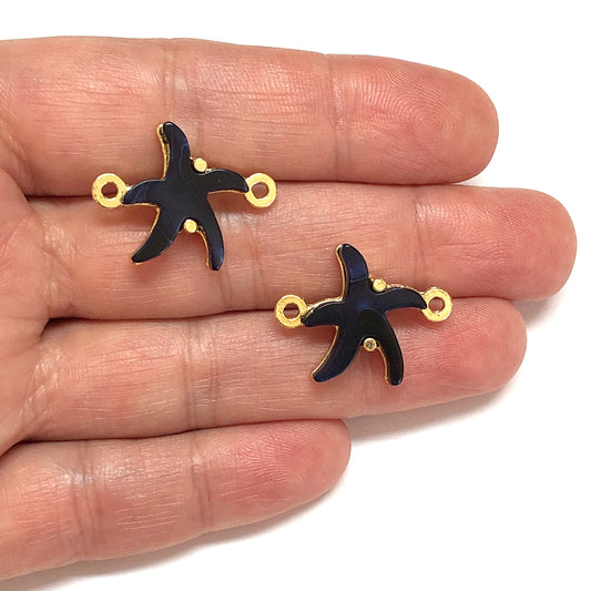 Altın Kaplama Deniz Yıldızı Bileklik Aparatı - 12