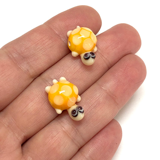 Murano Cam Kaplumbağa - Sarı