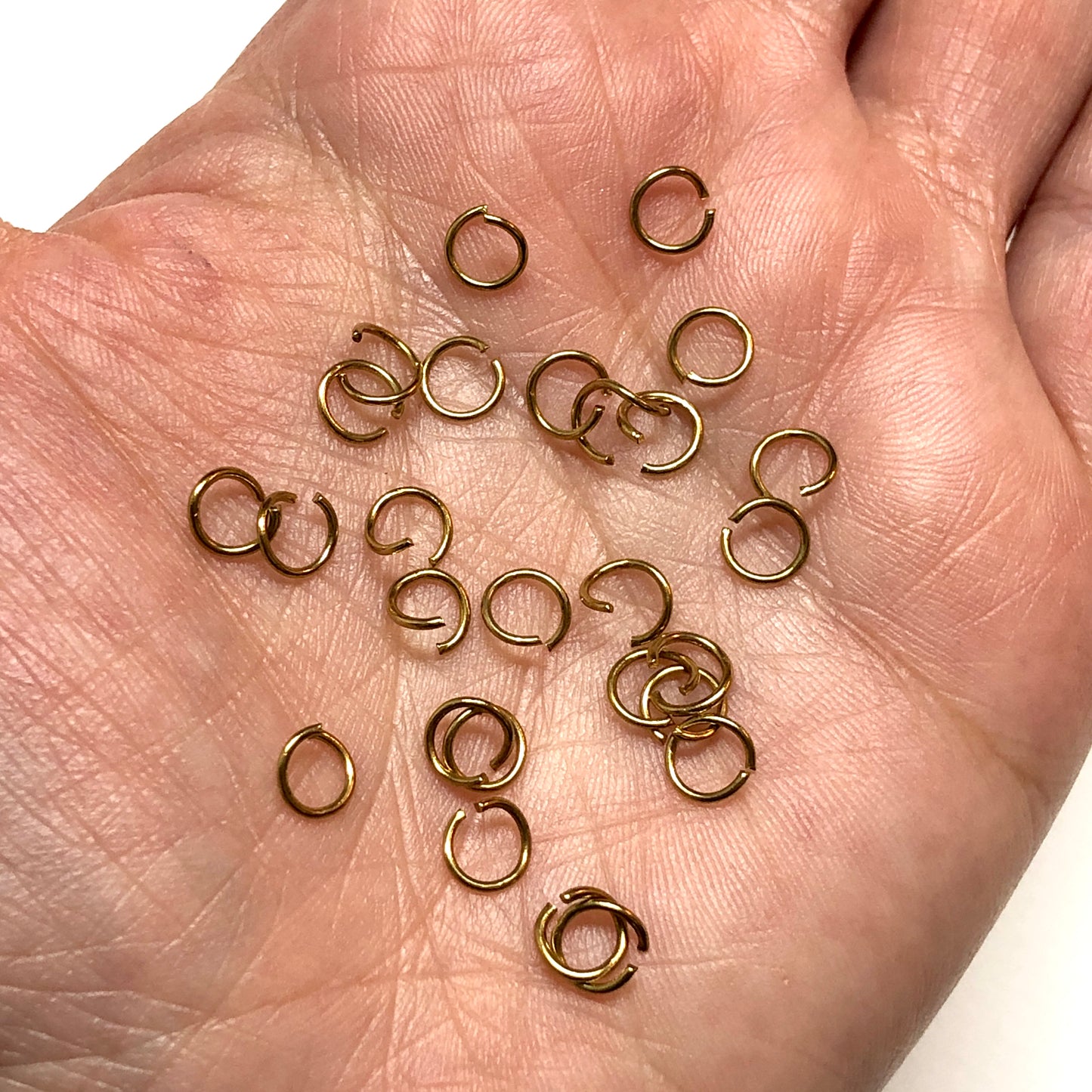 Sarı Çelik Halka 0,8 x 7 mm (10 Ad.)