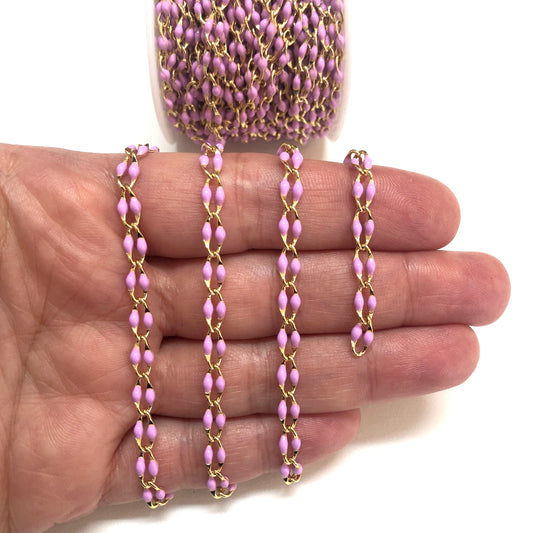 Altın Kaplama Mineli Zincir