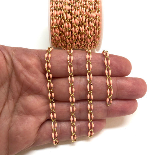 Altın Kaplama Mineli Zincir