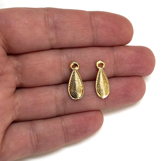 Altın Kaplama 8x19 Damla Sallantı Aparatı