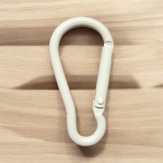 Çanta Charm Aksesuar& Anahtarlık Klipsi - Beyaz