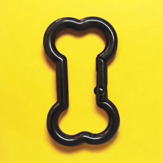 Mineli Kemik Anahtarlık Aparatı - Siyah