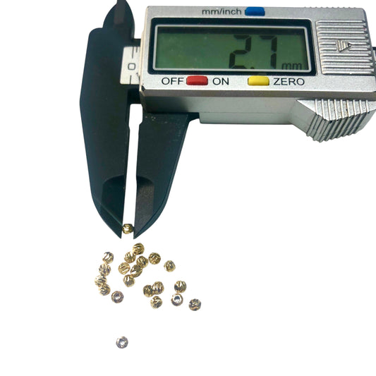 Vergoldete Dorika 3mm