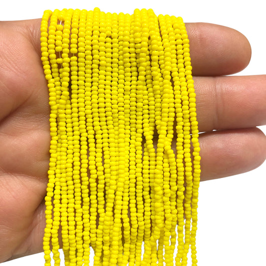 Preciosa Dizi Sand Beads 11/0 -83110-Opaque Lemon Yellow 