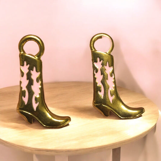 Sarı Çelik Mineli Çizme