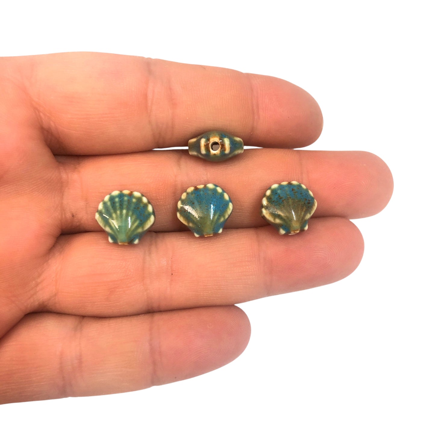 Seramik İstiridye  -Turkuaz