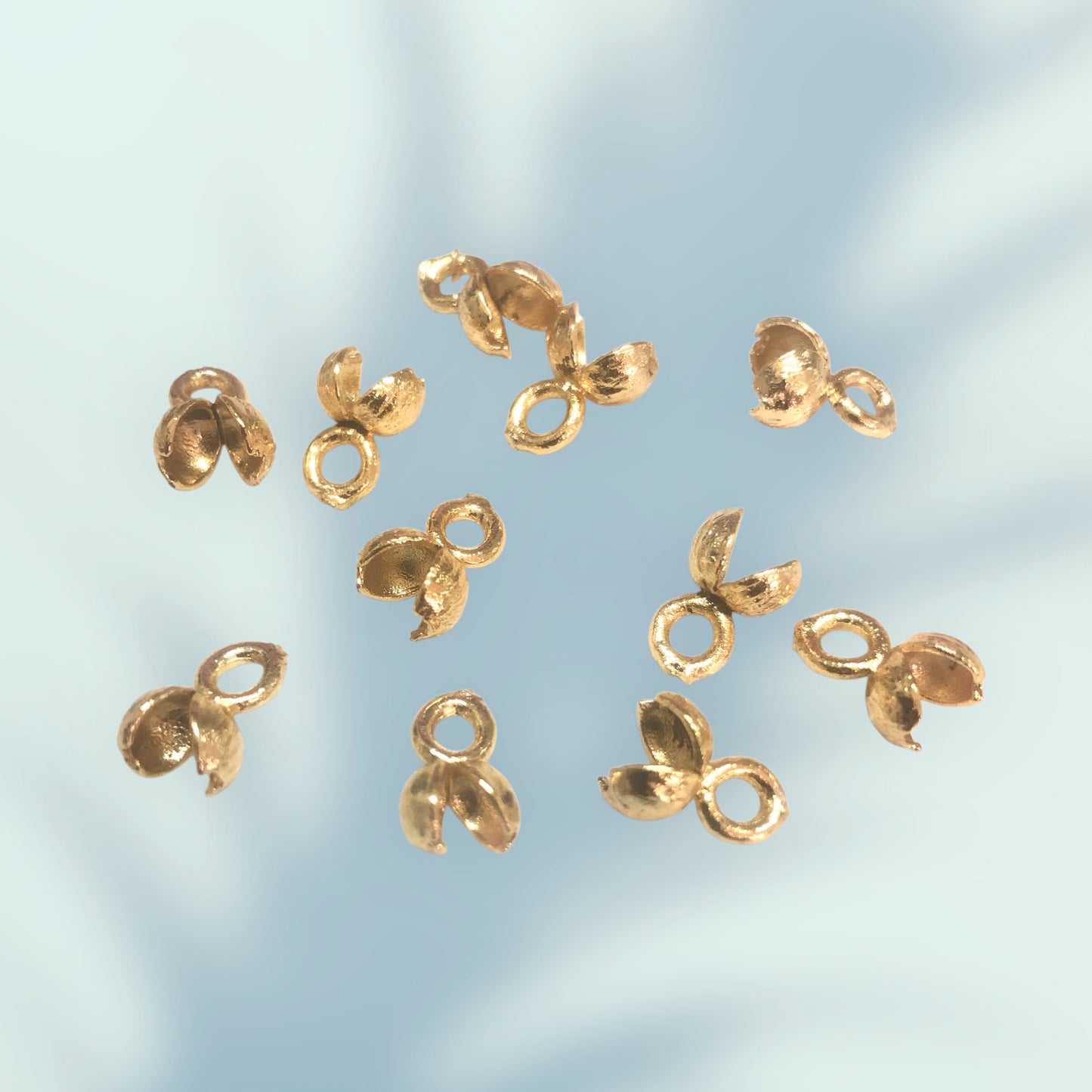 Vergoldeter Knotenverschluss aus Messing - 2