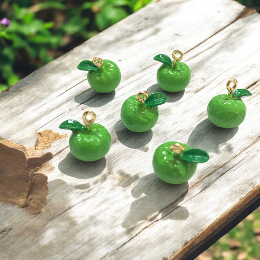 Vergoldeter Emaille-Erdbeer-Schüttelaufsatz – Neongrün