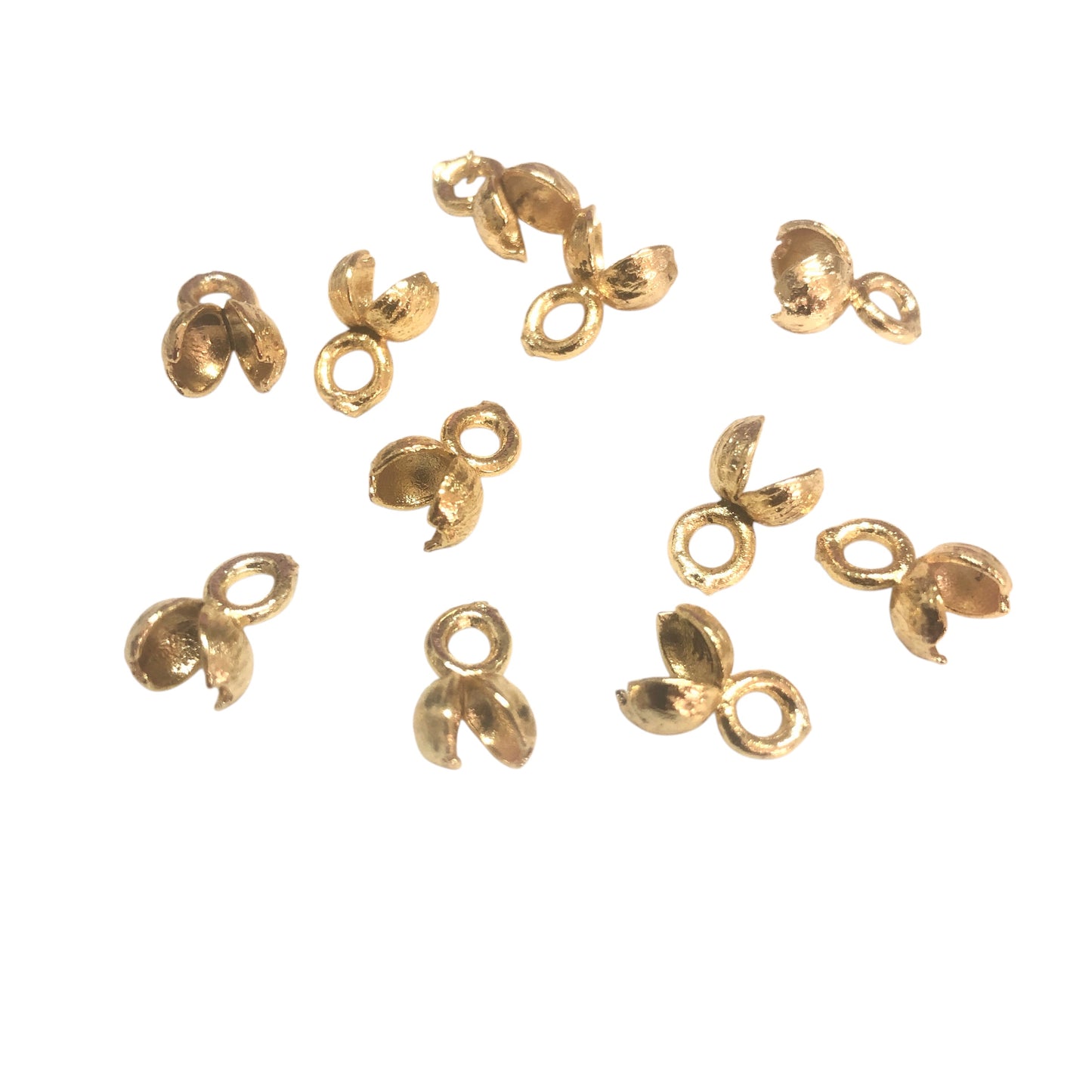 Vergoldeter Knotenverschluss aus Messing - 2