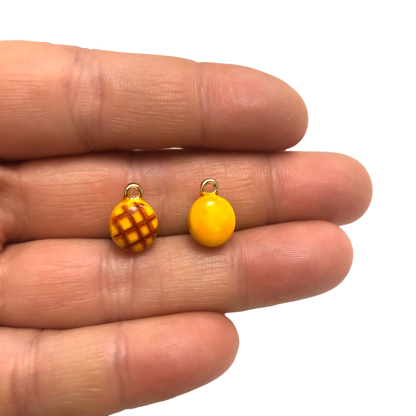 Altın Kaplama Üç boyutlu Hamburger Ekmeği  Sallantı